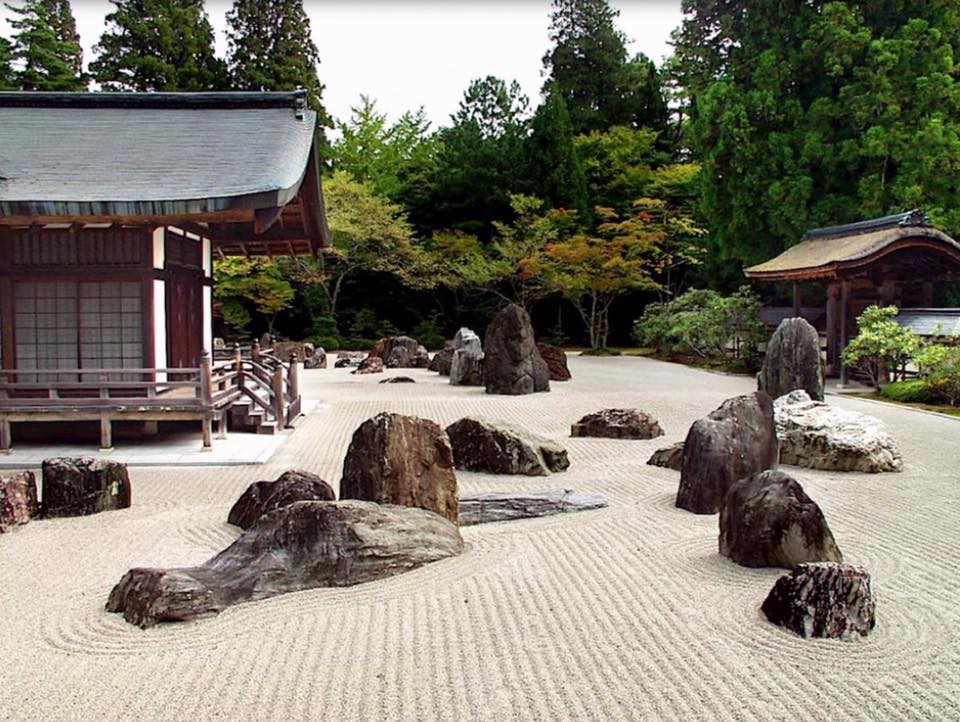 фото Японський сад каменів